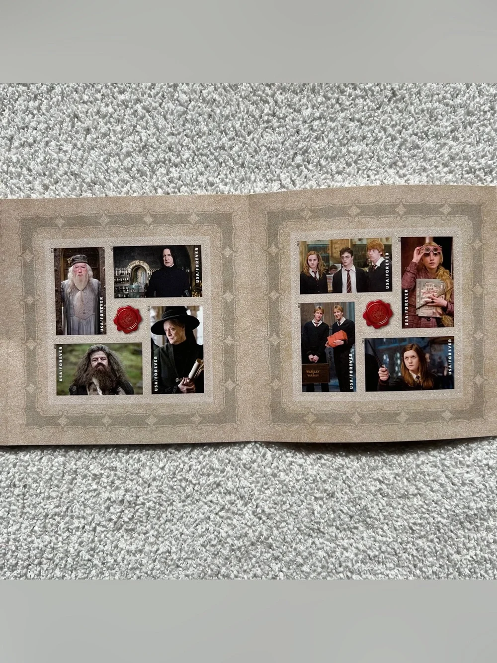 Limited Edition Harry Potter Forever Stamp Booklet